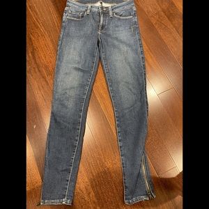 Genetic Denim James Zipper Skinny Jeans